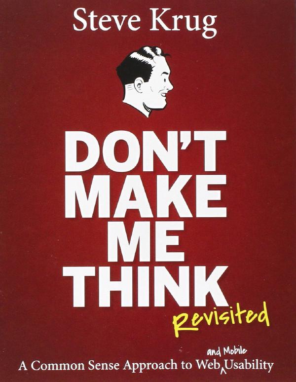 Book cover for Don’t Make Me Think