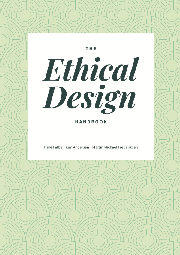 Book cover for The Ethical Design Handbook