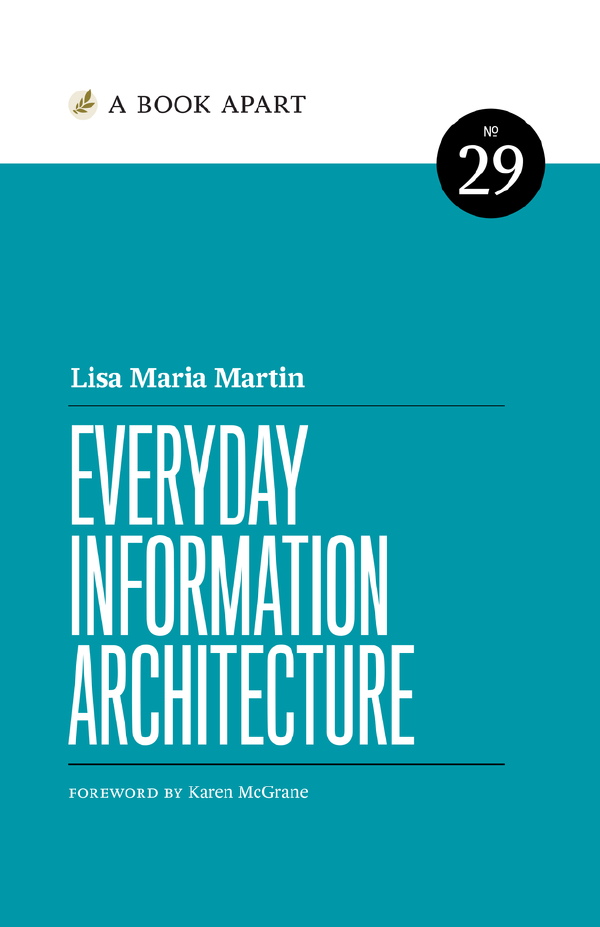 Book cover for Everyday Information Architecture