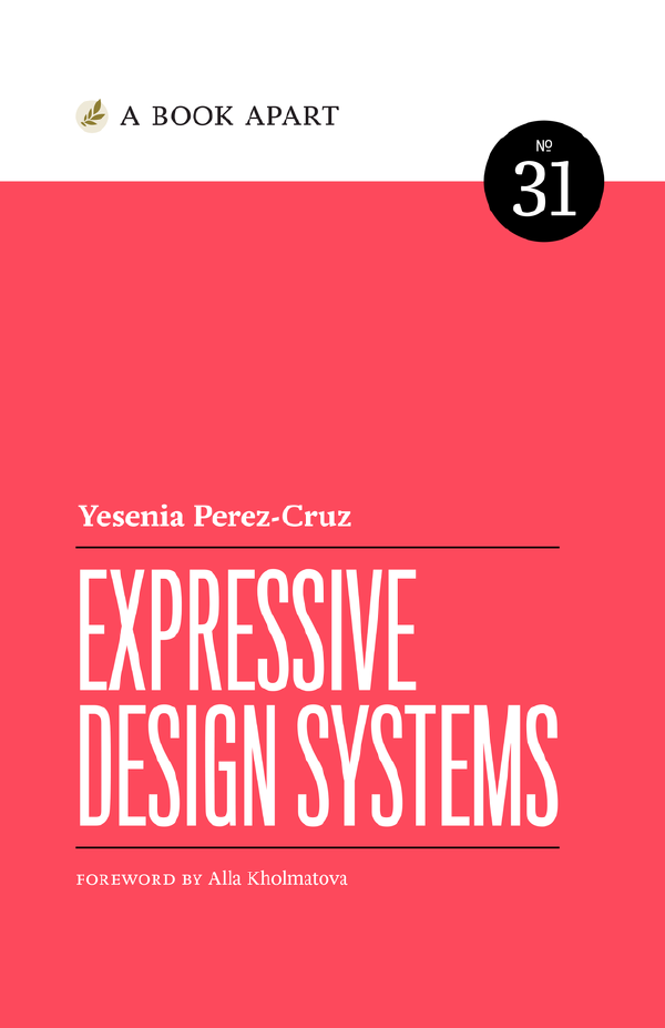 Book cover for Expressive Design Systems